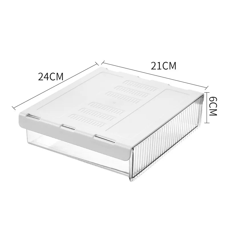Transparante lade-organizer voor onder je bureau